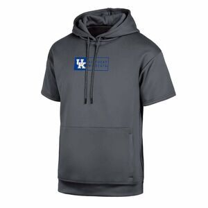 NCAA Kentucky Wildcats Men's Short Sleeve Hooded Sweatshirt - M